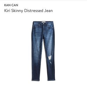 KanCan Kiri Distressed Skinny Jean!